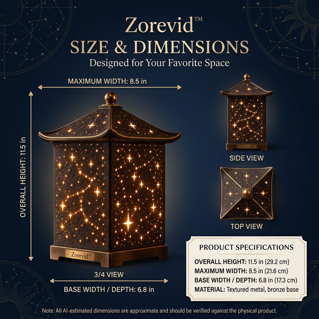 Zorevid™ Midnight Observatory Lantern Ambient Lamp — image 2