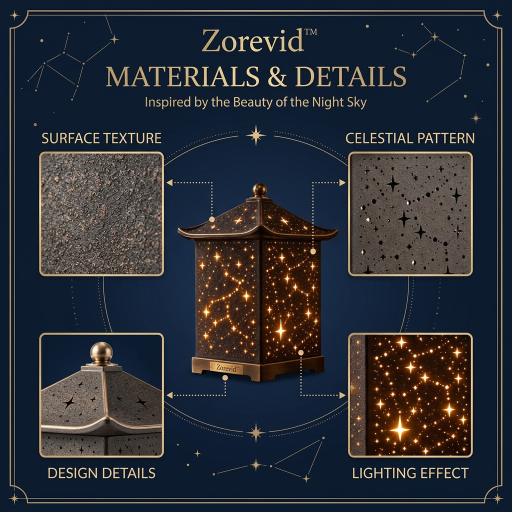Zorevid™ Midnight Observatory Lantern Ambient Lamp — image 4