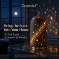 Zorevid™ Galactic Spiral Cylindrical Ambient Lamp — image 1