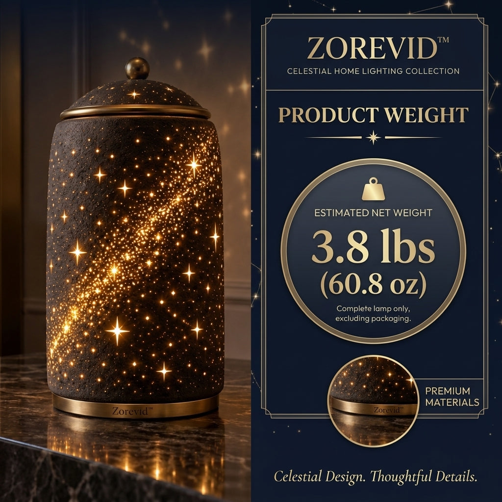 Zorevid™ Galactic Spiral Cylindrical Ambient Lamp — image 3