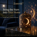 Zorevid™ Moonlit Constellation Cylinder Table Lamp — image 1