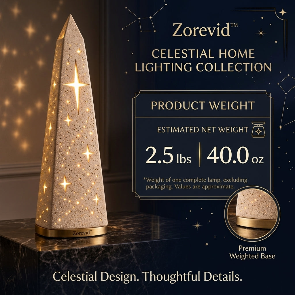 Zorevid™ Starlight Spire Sculptural Ambient Lamp — image 3
