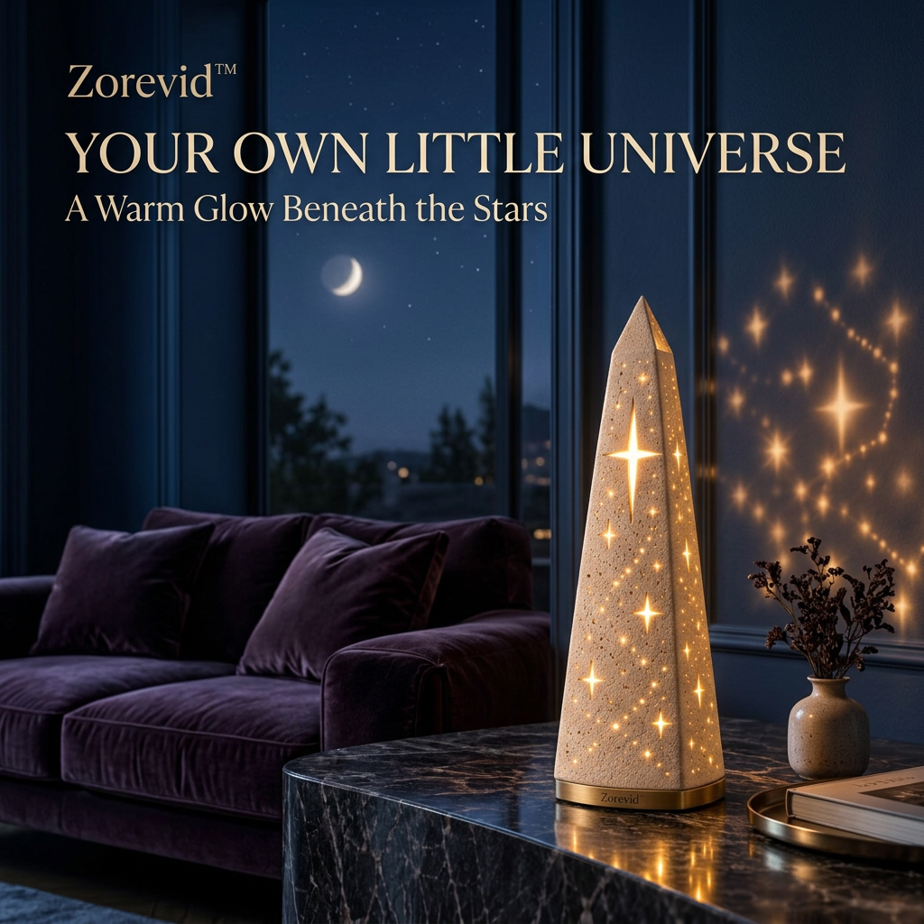 Zorevid™ Starlight Spire Sculptural Ambient Lamp — image 5