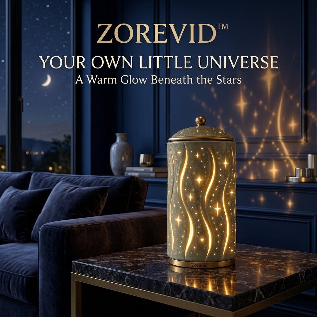 Zorevid™ Celestial Ribbon Cylindrical Ambient Lamp — image 5