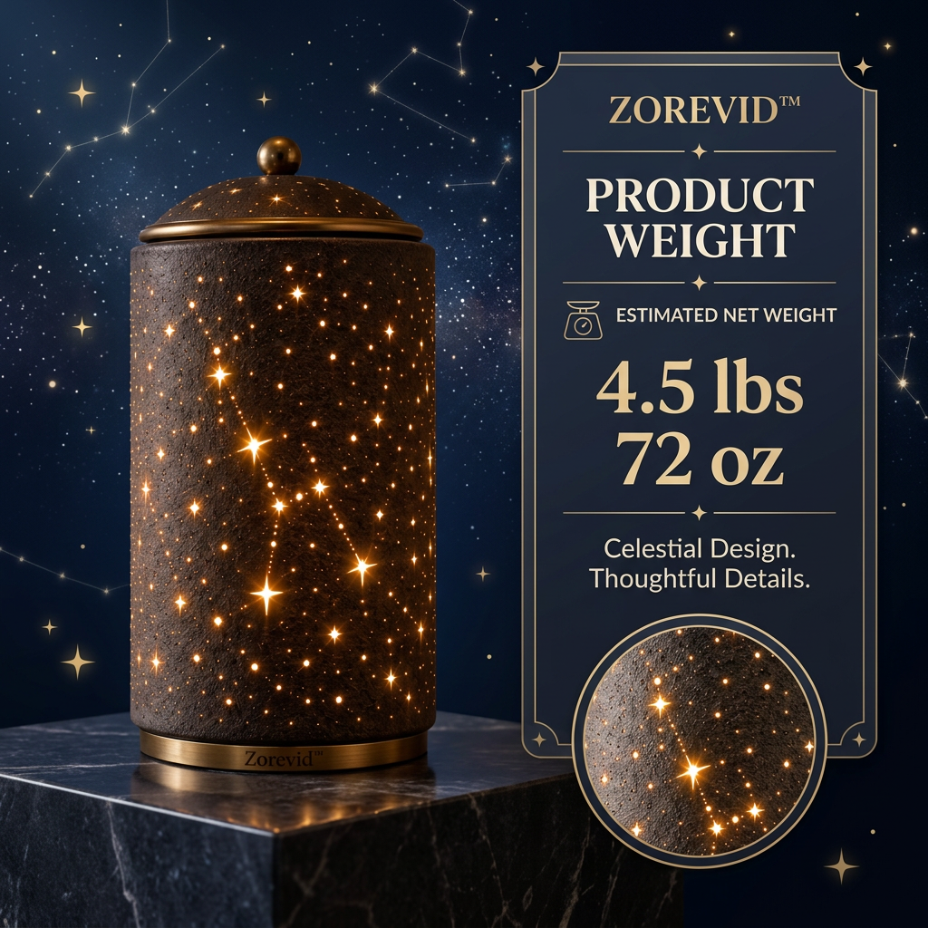 Zorevid™ Nightfall Starfield Cylinder Ambient Lamp — image 3