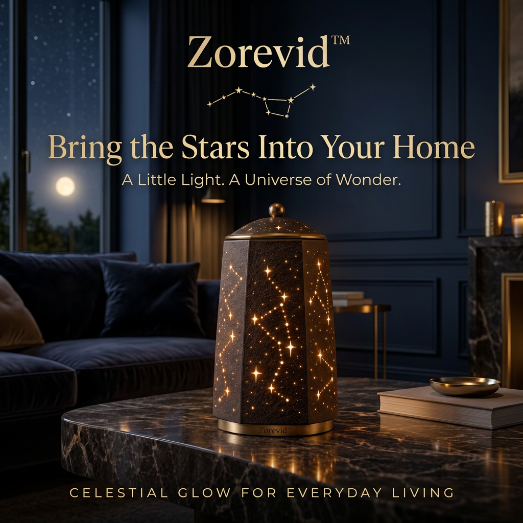 Zorevid™ Constellation Tower Sculptural Table Lamp — image 1
