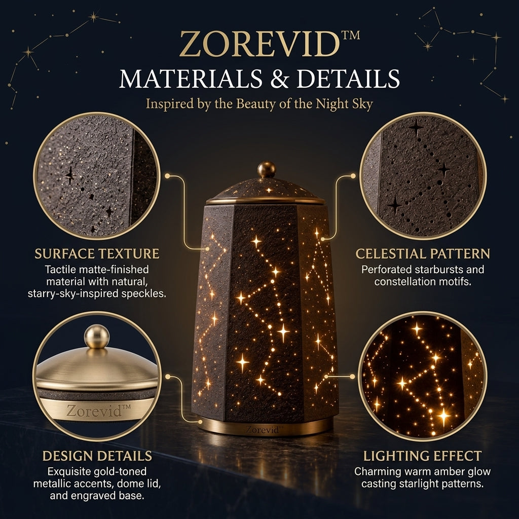 Zorevid™ Constellation Tower Sculptural Table Lamp — image 4